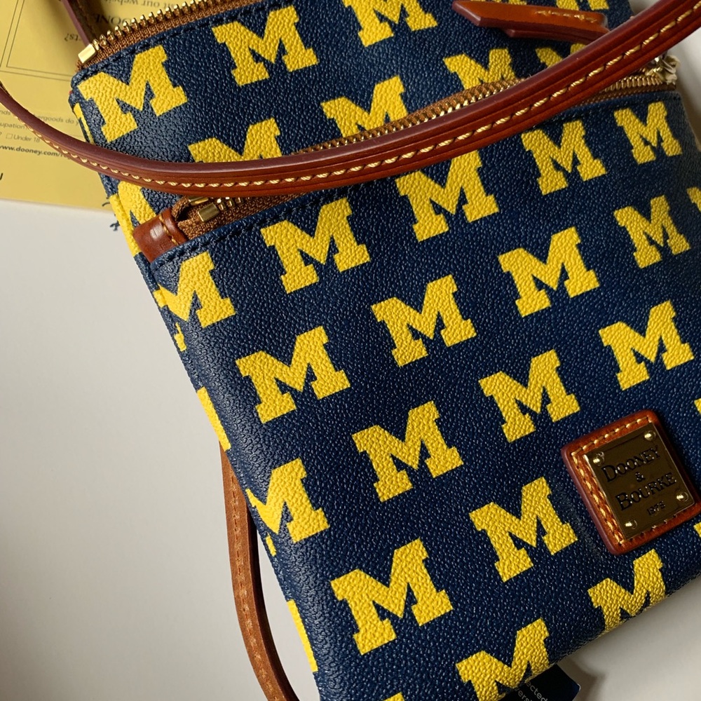 Michigan Dooney and Bourke Crossbody Purse